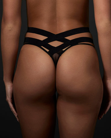 Emilia String Schwarz