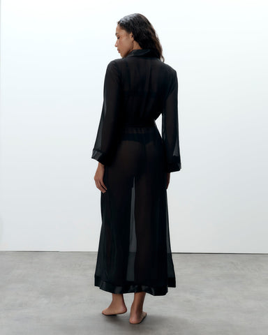Marcella Langer Kimono Schwarz