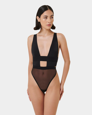 Topaz Body Schwarz