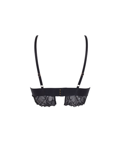 Tori Bralette Aus Spitze Schwarz