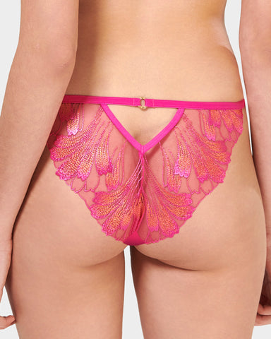 Colette Slip Fuchsia-Rosa/Orange-Pfeffer