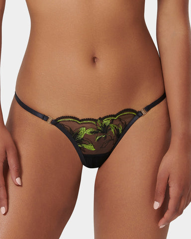 Coppelia Eco String Schwarz/Grün Sprossen