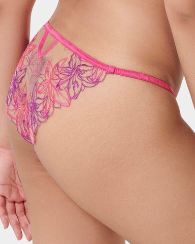 Lilly Slip Fuchsia Rosa/Hellviolett/Transparent