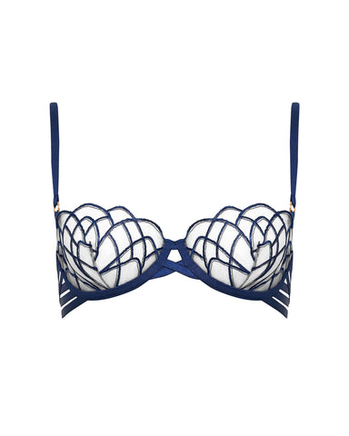 Beatrix BH Blau/Transparent