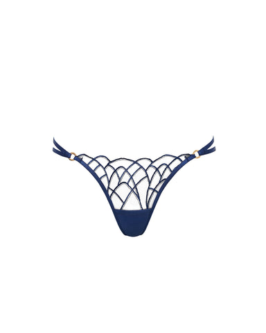 Beatrix String Blau/Transparent