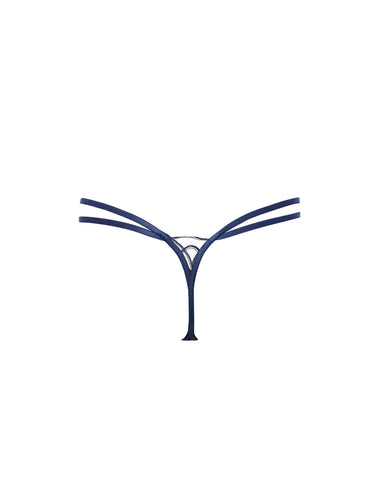 Beatrix String Blau/Transparent