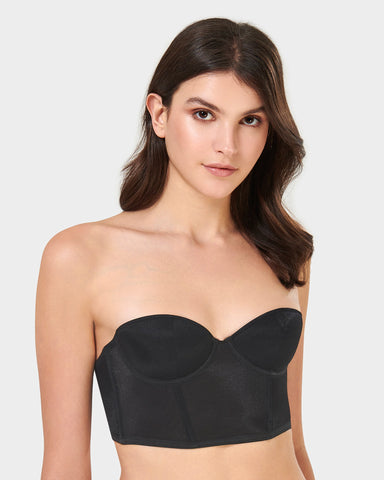 Thena-Bustier Schwarz