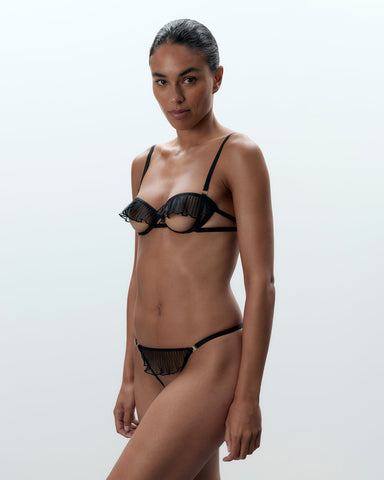 Matisse Ouvert-Slip Schwarz