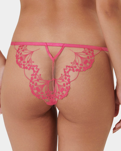Marisa Slip Fuchsia Pink/Durchsichtig