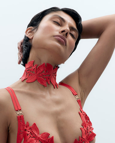 Ophelia Choker Rot