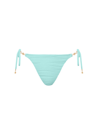 Orta Tie-Side Bikinihöschen Insel-Paradies Blau
