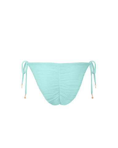 Orta Tie-Side Bikinihöschen Insel-Paradies Blau