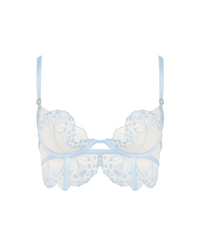 Marisa Bügel-BH Eiswasserblau/Transparent