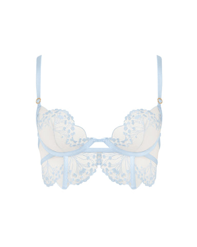 Marisa Bügel-BH Eiswasserblau/Transparent