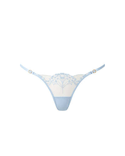 Marisa Slip Eiswasserblau/Transparent