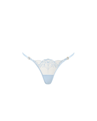 Marisa String Eiswasserblau/Transparent