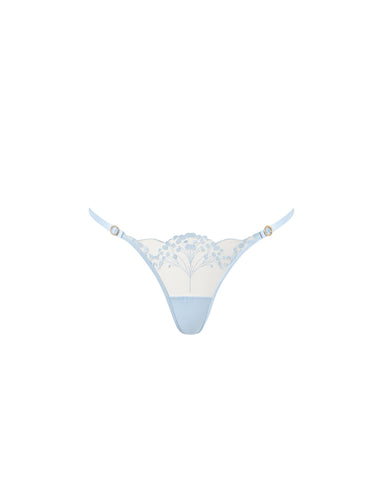 Marisa String Eiswasserblau/Transparent