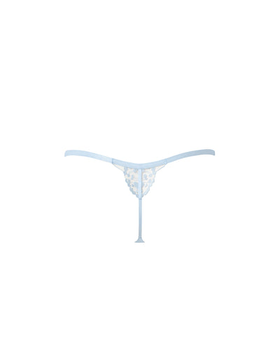 Marisa String Eiswasserblau/Transparent