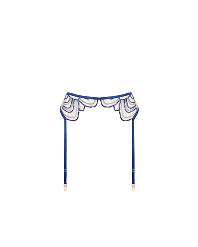 Soraya Strumpfhalter in Blau