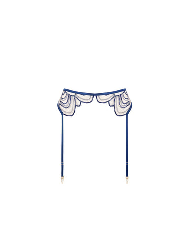 Soraya Strumpfhalter in Blau