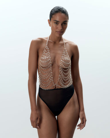 Crystal Soft Body Kristallklar/Schwarz