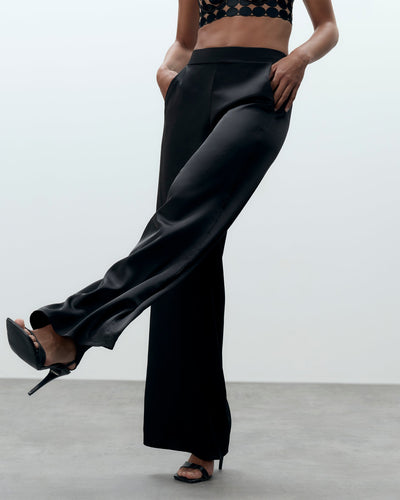 Presley Luxus-Satin-Schlaghose
