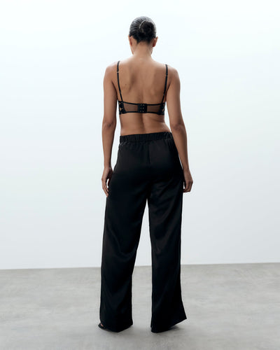 Presley Luxus-Satin-Schlaghose