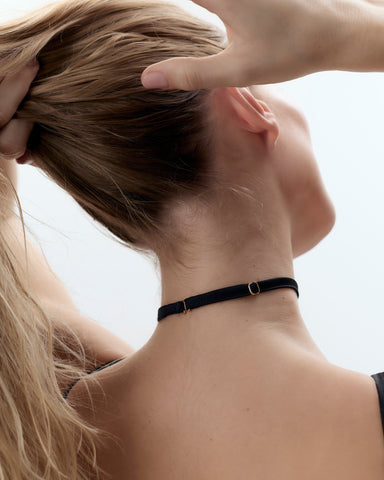 Gia Choker Schwarz