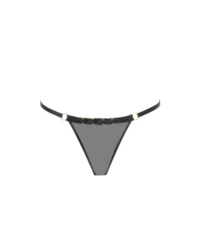 Suri Mesh Open Brief Schwarz