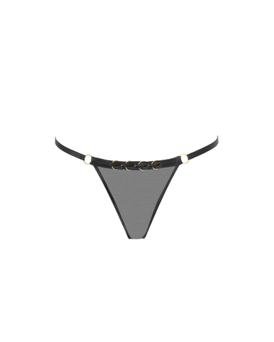 Suri Mesh Open Brief Schwarz