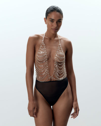 Crystal Soft Body Kristallklar/Schwarz