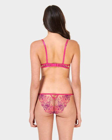 Lilly Fuchsia Rosa/Hellviolett/Transparent