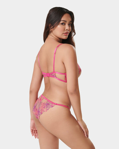 Lilly Fuchsia Rosa/Hellviolett/Transparent