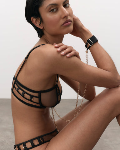 Valeria Dessous-Set in Schwarz